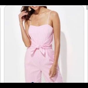 Vineyard vines searsucker jumpsuit